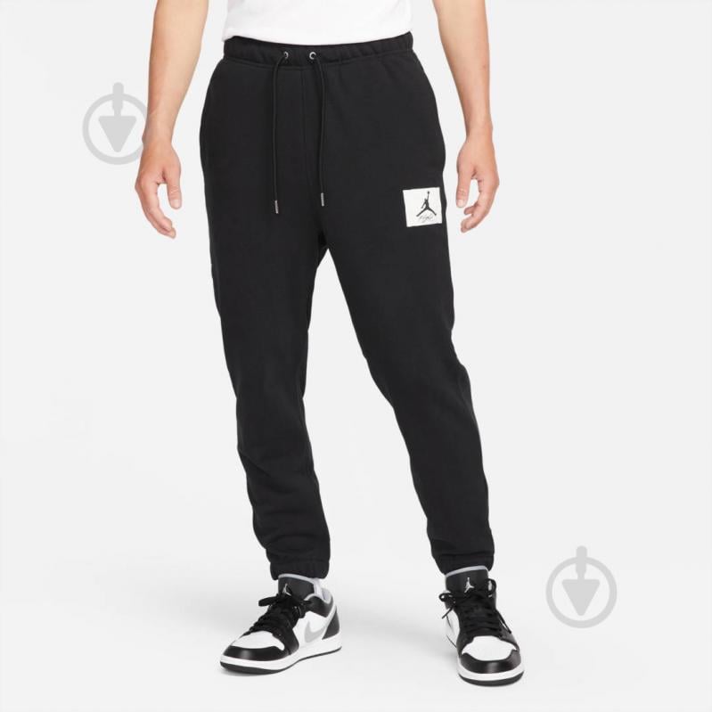 Брюки Nike M J ESS STMT FLC PANT DA9812-010 р. XL черный - фото 1