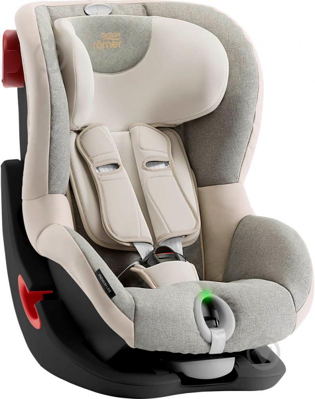 Автокрісло Britax-Romer KING II LS Black series сірий/бежевий sand marble 2000027852 - фото 3