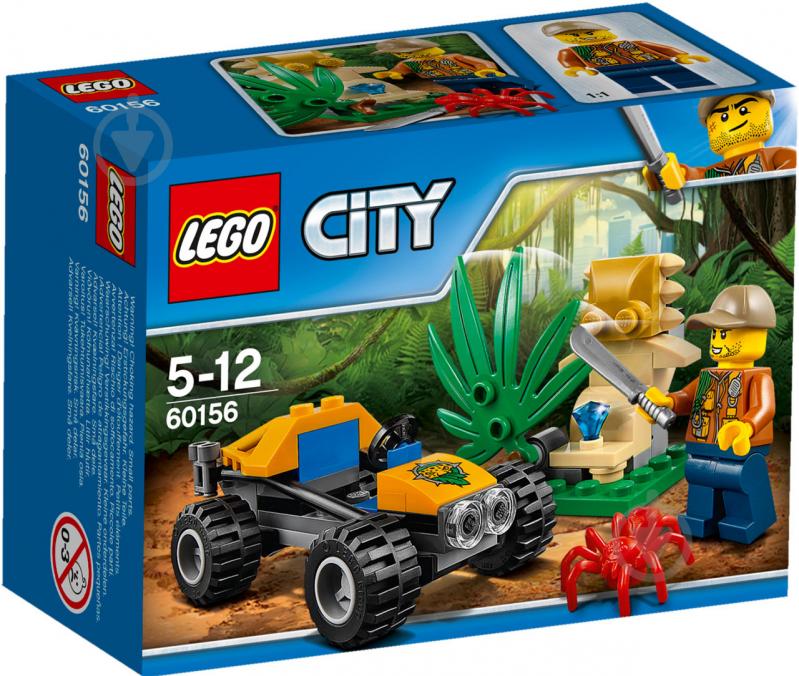 Конструктор LEGO City Багі для поїздок джунглями 60156 - фото 1