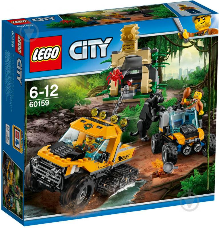 Конструктор LEGO City Місія Дослідження джунглів 60159 - фото 1