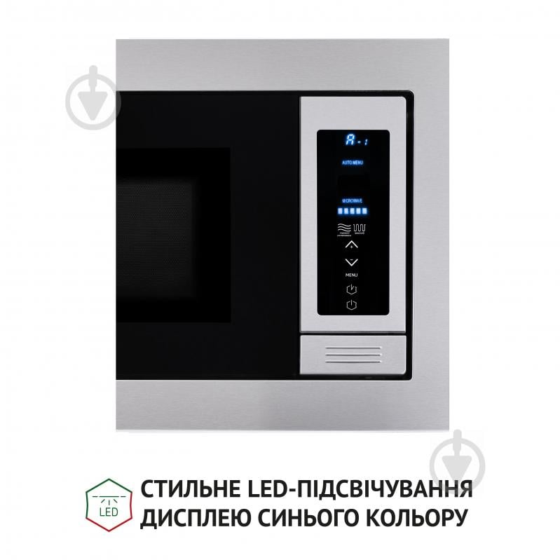 Встраиваемая микроволновая печь Perfelli BM 255 BIX - фото 9