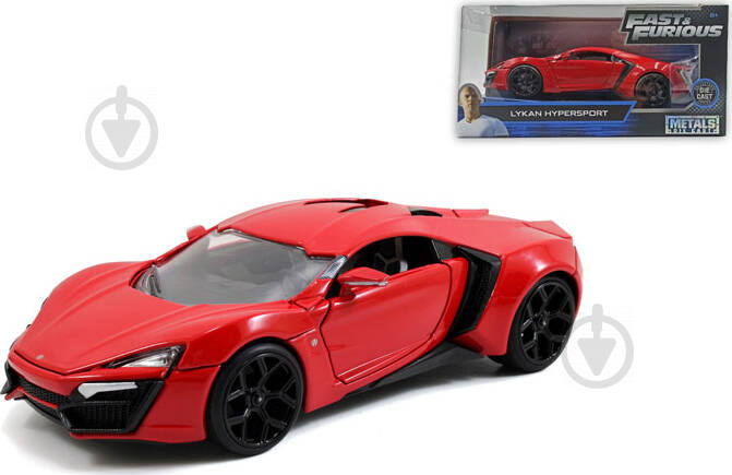 Машинка Jada 1:24 Форсаж Lykan Hypersport 253203003 - фото 1