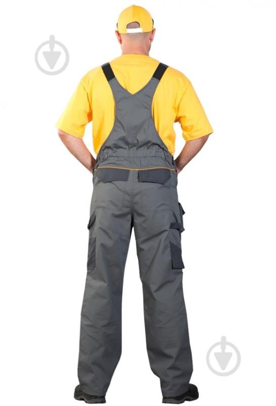 Напівкомбінезон робочий 1-107 АТІС К5 р. 52-54 зріст 3-4 1-107 сірий - фото 2 Напівкомбінезон робочий 1-107 АТІС К5 р. 52-54 зріст 3-4 1-107 сірий - фото 2