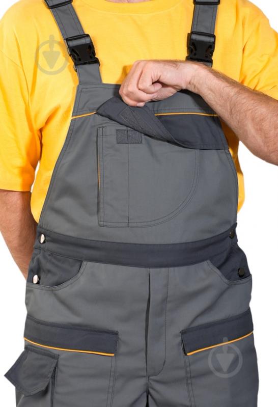 Напівкомбінезон робочий 1-107 АТІС К5 р. 52-54 зріст 3-4 1-107 сірий - фото 3 Напівкомбінезон робочий 1-107 АТІС К5 р. 52-54 зріст 3-4 1-107 сірий - фото 3