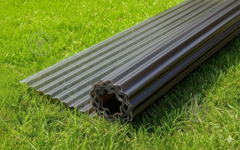 Шифер Волнопласт усиленный 10 x 2м х 0,6мм волна бронза - фото 1