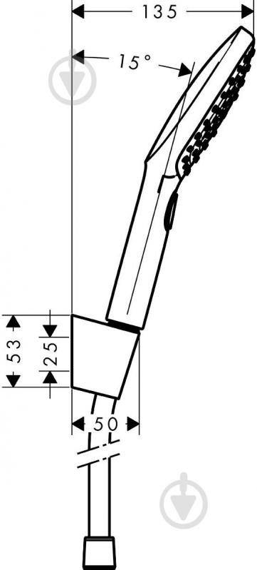 Душевой набор Hansgrohe Raindance Select E 120 - фото 2 Душевой набор Hansgrohe Raindance Select E 120 - фото 2