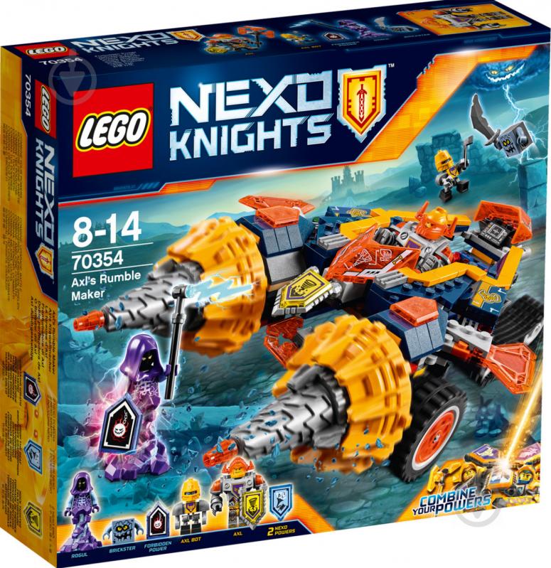 Конструктор LEGO Nexo Knights Бур-машина Акселя 70354 - фото 1