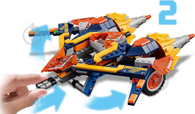 Конструктор LEGO Nexo Knights Бур-машина Акселя 70354 - фото 12