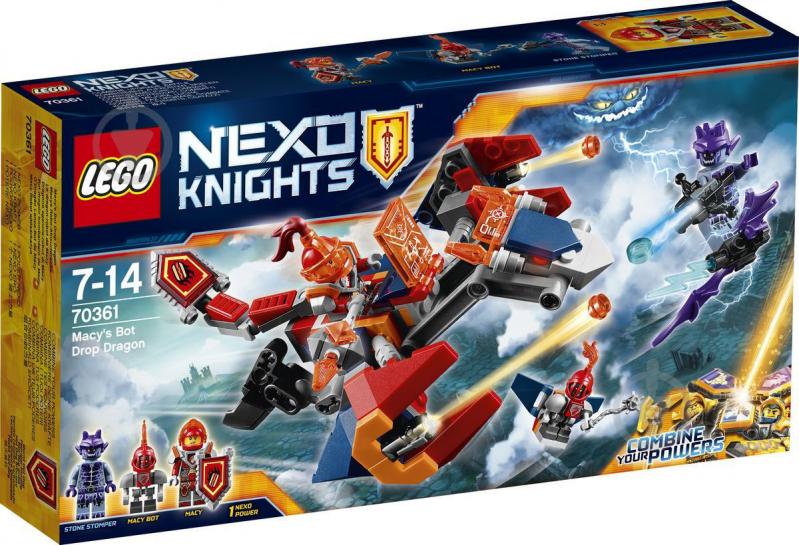 Конструктор LEGO Nexo Knights Дракон Мэйси 70361 - фото 1