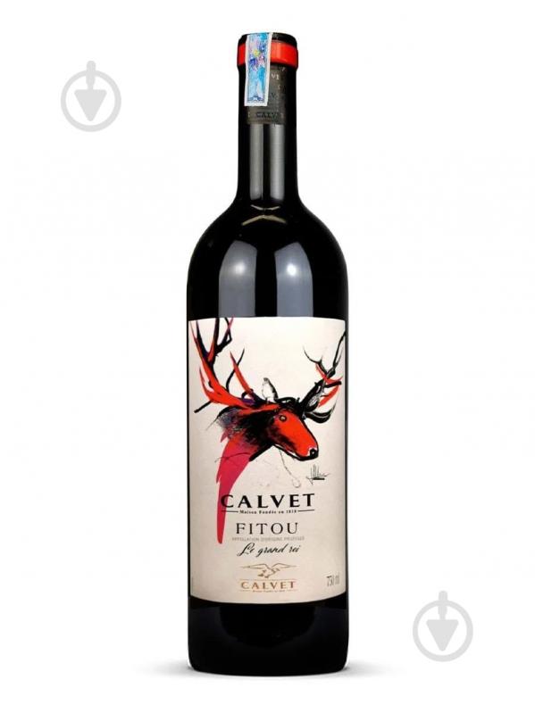 Вино Calvet Fitou червоне сухе 14% 0,75 л - фото 1