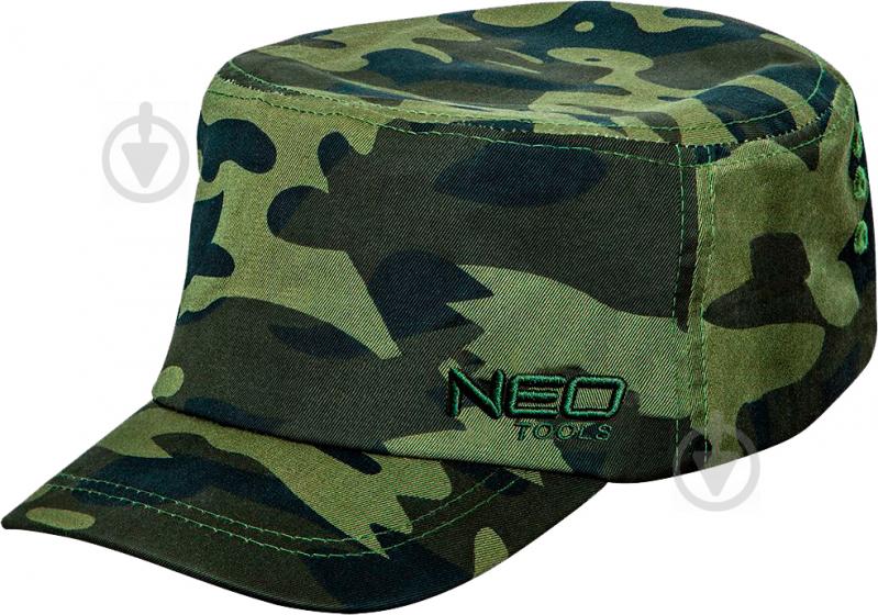 Кепка NEO tools Camo р. one size 81-626 зелений камуфляж - фото 1