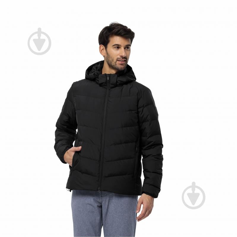 Пуховик чоловіча зимова Jack Wolfskin COLONIUS JKT M RDS 1207431_6000 р.3XL чорний - фото 2