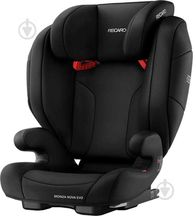 Автокрісло RECARO Monza Nova EVO Seatfix чорний performance black 88012240050 - фото 1