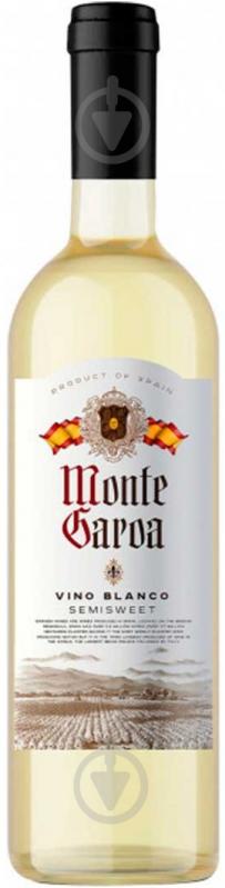 Вино Monte Garoa Blanco біле напівсолодке 0,75 л - фото 1
