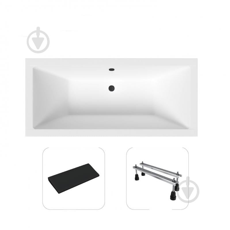 Ванна акриловая Helmken Alvaro HM4045168VG5 154,5х70 см - фото 1 Ванна акриловая Helmken Alvaro HM4045168VG5 154,5х70 см - фото 1