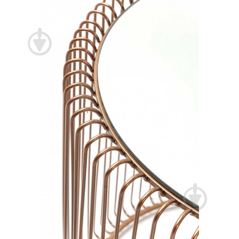 Стол декоративный KARE Design Wire copper набор из 2 шт 450x440xмедный - фото 6