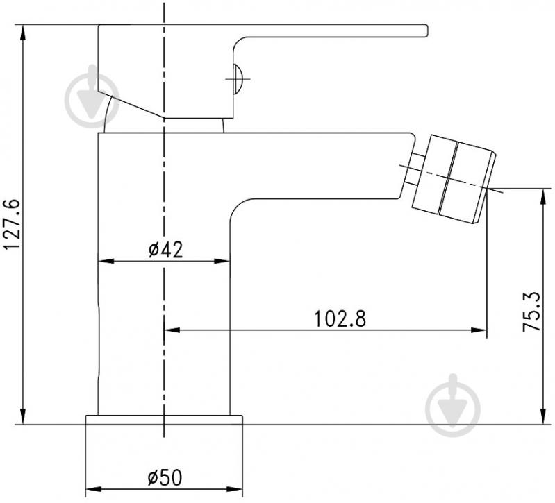Смеситель для биде Imprese Lesna (40070) - фото 2 Смеситель для биде Imprese Lesna (40070) - фото 2