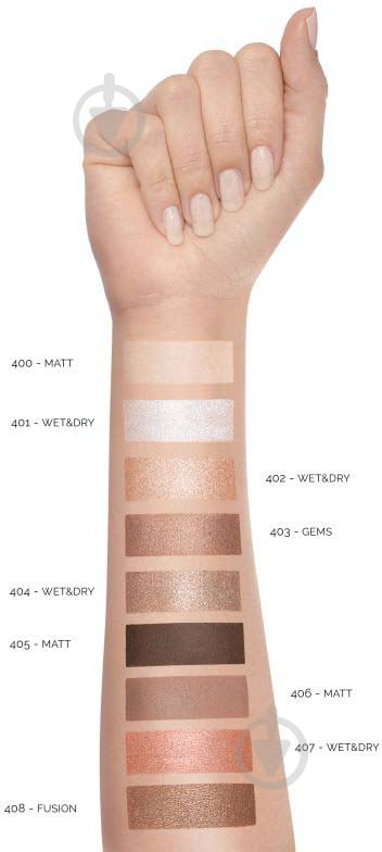 Тени для век Pupa Vamp! Wet & Dry №402 Rose Gold 1,5 г - фото 3