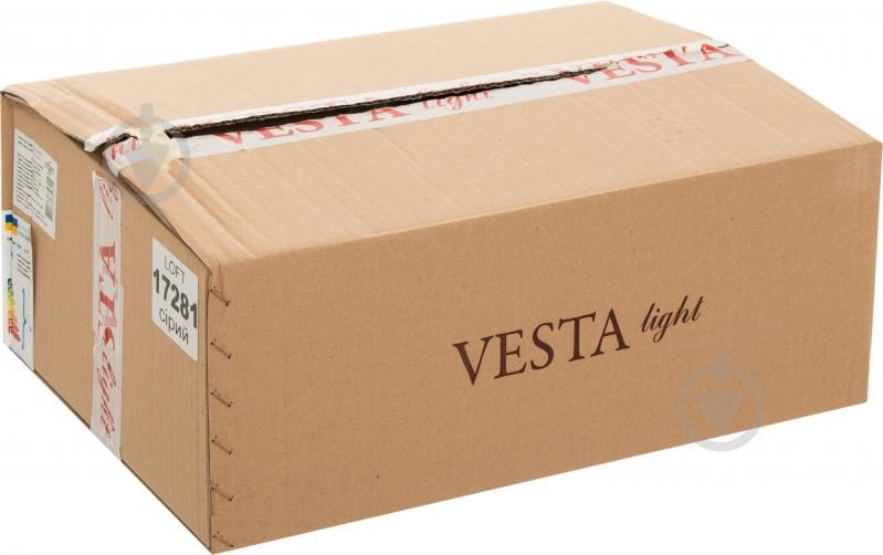 Бра Vesta Light 1x60 Вт E27 сірий LOFT 17281 сірий - фото 4