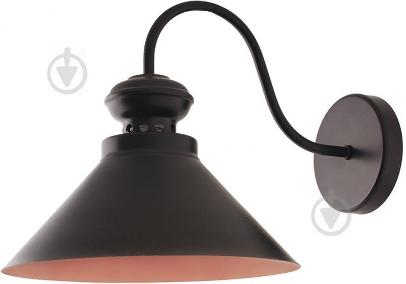 Бра Vesta Light 1x40 Вт E14 чорний LOFT 17371 чорний - фото 1