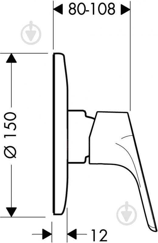 Набір для гігієнічного душу Hansgrohe Porter 32127111 - фото 2