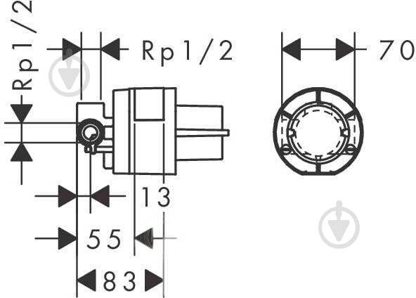 Набір для гігієнічного душу Hansgrohe Porter 32127111 - фото 4