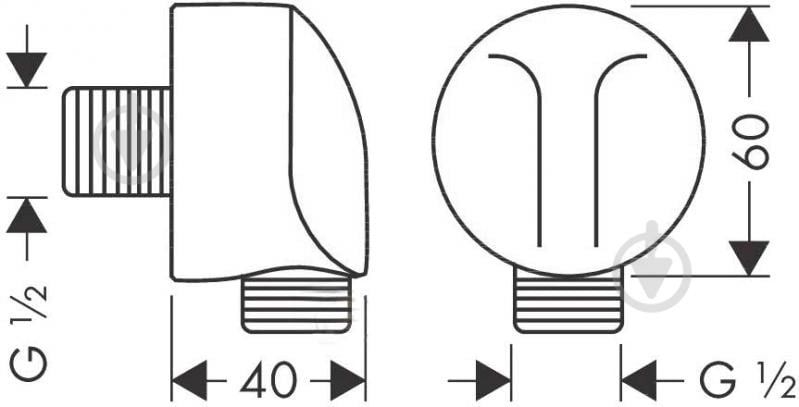 Набір для гігієнічного душу Hansgrohe Porter 32127111 - фото 5