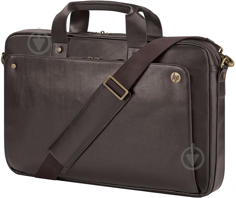 Сумка HP Exec Leather Top Load 17.3" brown (P6N24AA) - фото 1