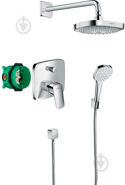 Душова система Hansgrohe Logis 71405111 - фото 1 Душова система Hansgrohe Logis 71405111 - фото 1