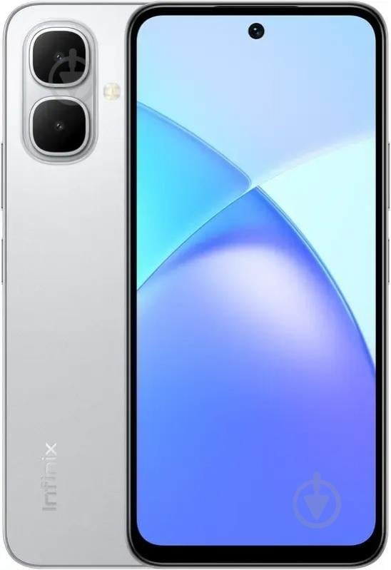 Смартфон Infinix SMART 10 X6725 4/128GB titanium silver (1443990) - фото 1