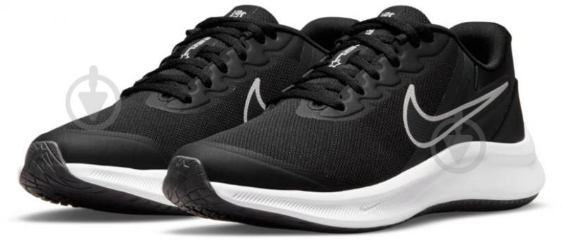 Кроссовки демисезонные Nike Star Runner 3 DA2776-003 р.36 черные - фото 6