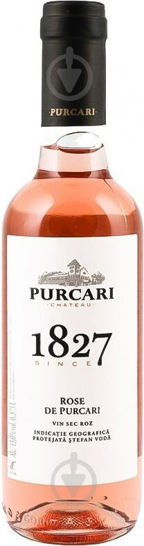 Вино Purcari Розе розовое сухое 0,375 л - фото 1