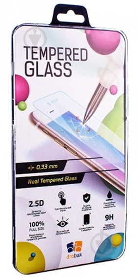 Захисне скло Drobak для MICROSOFT LUMIA 640 (NOKIA) DS TEMPERED GLASS - фото 1