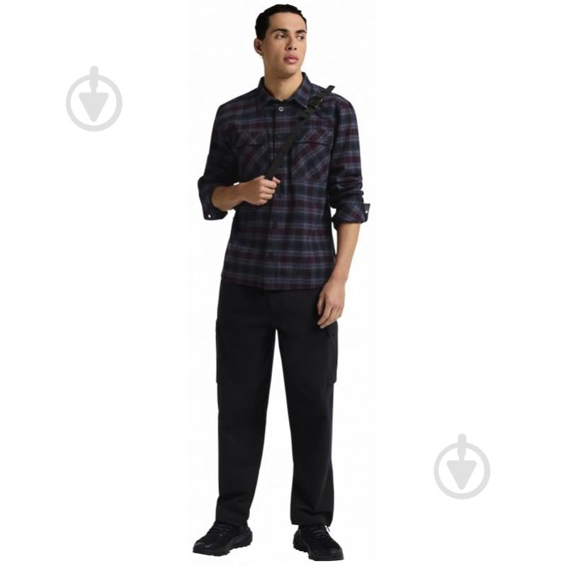 Рубашка Jack Wolfskin BAJA FLANNEL SHIRT M A65028_T0003 р. S сливовый - фото 2 Рубашка Jack Wolfskin BAJA FLANNEL SHIRT M A65028_T0003 р. S сливовый - фото 2