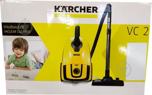 Пылесос Karcher VC 2 1100 Вт., НЕРА 12, 5.8 кг. 9.611-274.0 - фото 23