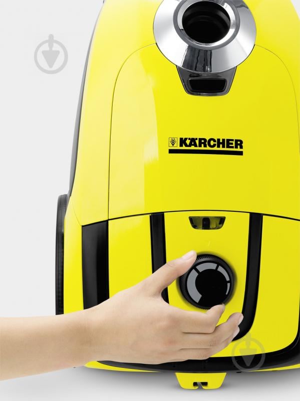 Пылесос Karcher VC 2 1100 Вт., НЕРА 12, 5.8 кг. 9.611-274.0 - фото 7