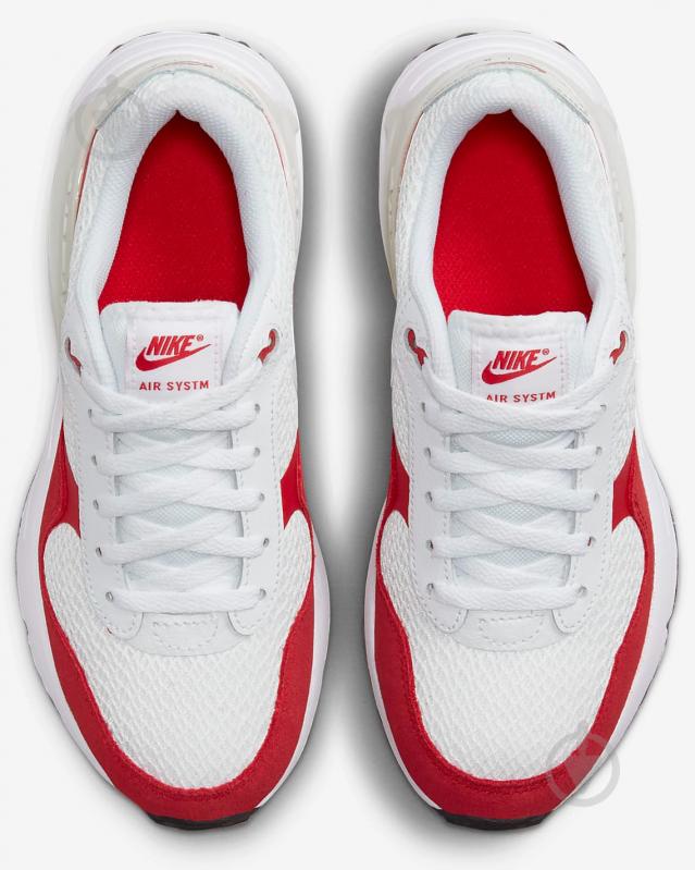 Кросівки дитячі демісезонні Nike AIR MAX SYSTM DQ0284-108 р.35,5 червоні - фото 5