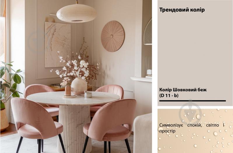 Фарба силіконова Feidal Wasserfall Farbe глибокий мат білий 1 л - фото 20