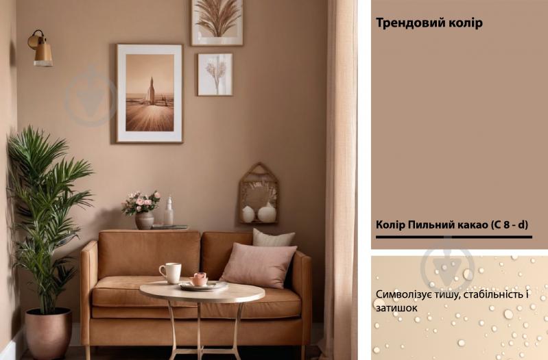 Фарба силіконова Feidal Wasserfall Farbe глибокий мат білий 1 л - фото 19