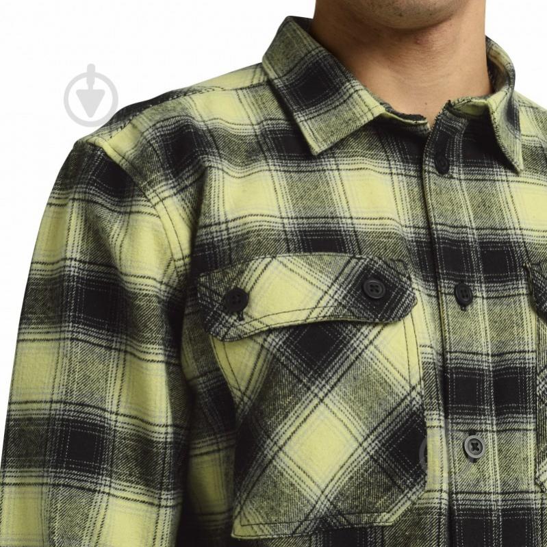Рубашка Jack Wolfskin BAJA FLANNEL SHIRT M A65028_T0326 р. L желтый с черным - фото 2 Рубашка Jack Wolfskin BAJA FLANNEL SHIRT M A65028_T0326 р. L желтый с черным - фото 2