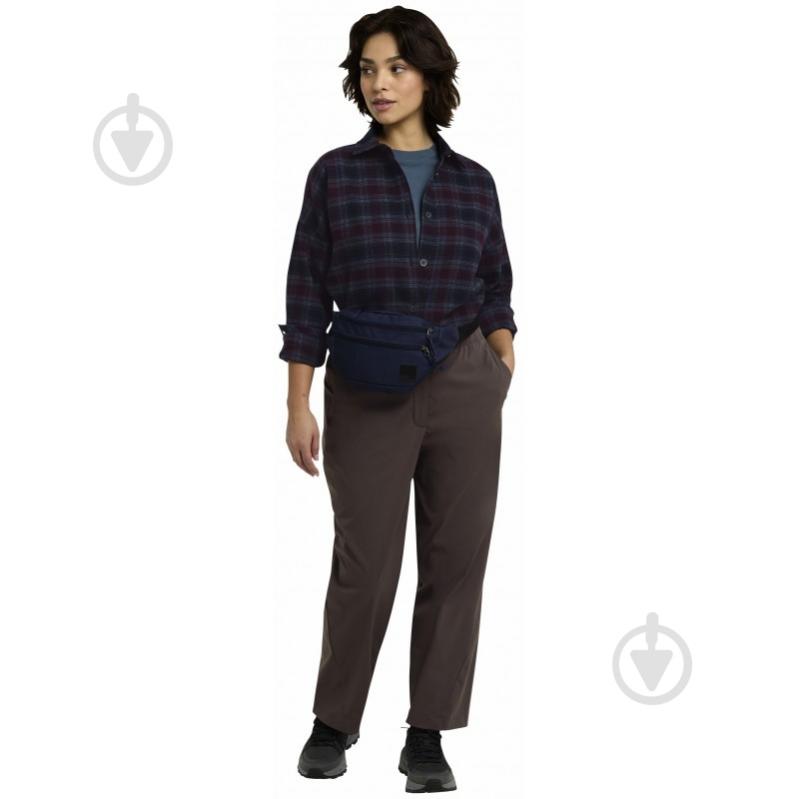 Сорочка Jack Wolfskin BAJA FLANNEL SHIRT W A65077_T0003 р. XS сливовий - фото 3 Сорочка Jack Wolfskin BAJA FLANNEL SHIRT W A65077_T0003 р. XS сливовий - фото 3