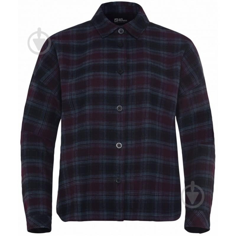 Сорочка Jack Wolfskin BAJA FLANNEL SHIRT W A65077_T0003 р. XS сливовий - фото 4 Сорочка Jack Wolfskin BAJA FLANNEL SHIRT W A65077_T0003 р. XS сливовий - фото 4