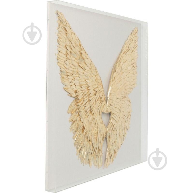 Декор настінний KARE Design Wings Gold White 120x120x0,8 см 120x120 см золото - фото 9