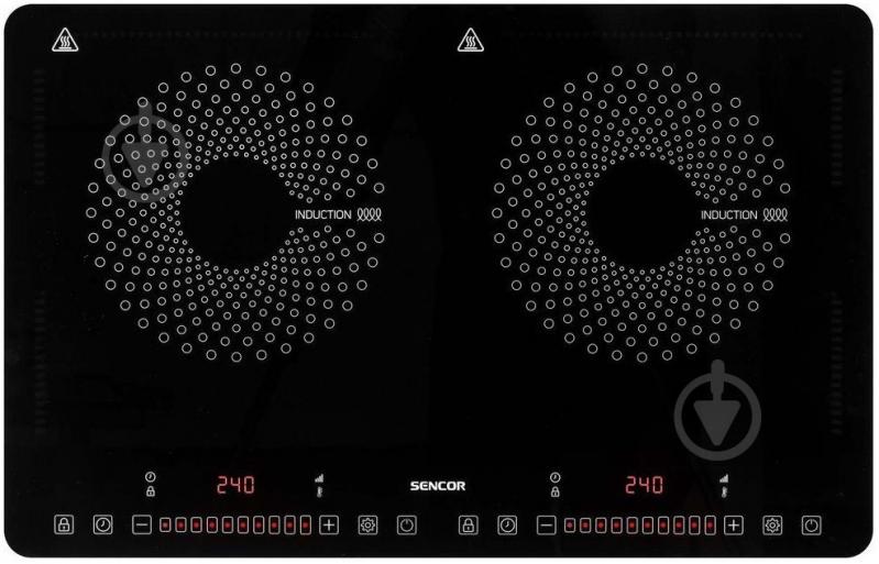 Плита індукційна настільна Sencor SCP4501BK - фото 1