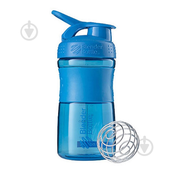 Шейкер Blender Bottle Sport Mixer 590 мл cyan - фото 1 Шейкер Blender Bottle Sport Mixer 590 мл cyan - фото 1