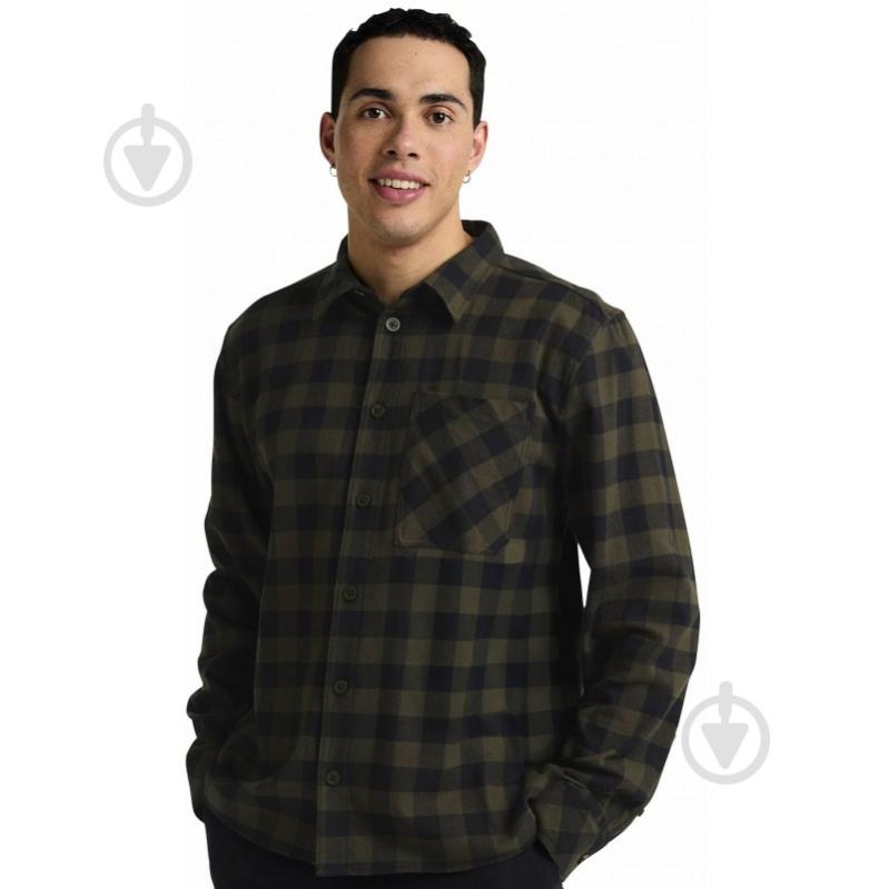 Рубашка Jack Wolfskin LITE FLANNEL SHIRT M A65026_T0328 р. XL черный хаки - фото 5