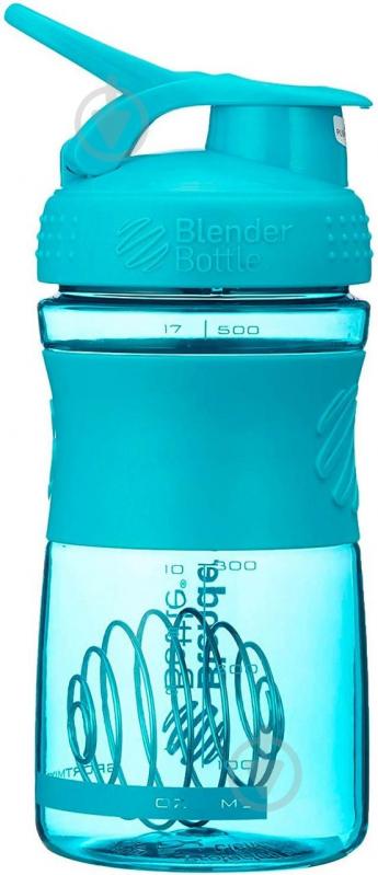 Шейкер Blender Bottle Sport Mixer 590 мл teal - фото 4