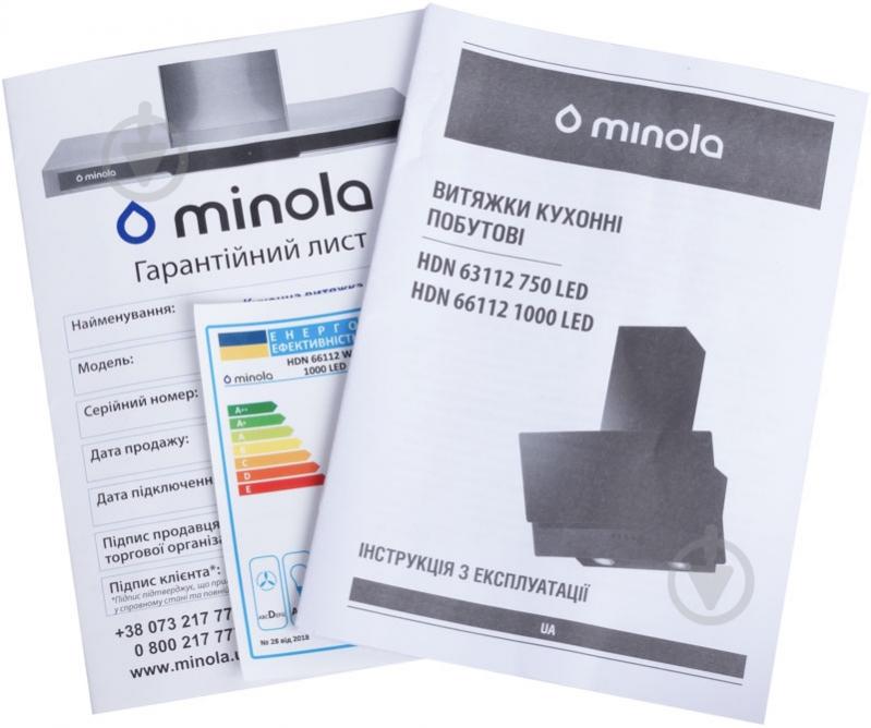 Витяжка Minola HDN 63112 BL 750 LED - фото 10