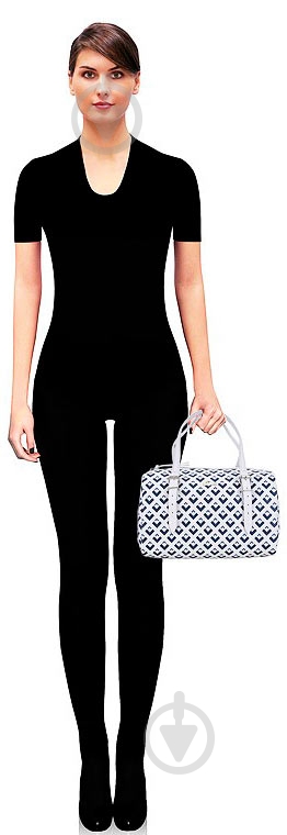 Сумка Lacoste NF1339NY650 білий із синім - фото 4