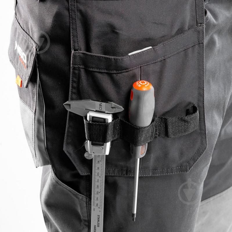 Брюки робочі NEO tools р. M 81-230 сірий - фото 7